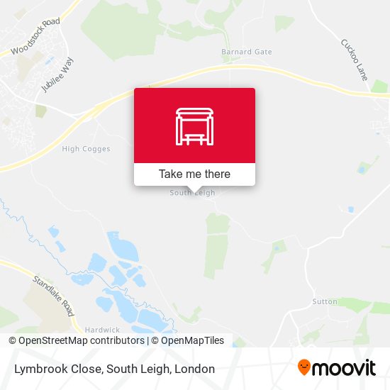 Lymbrook Close, South Leigh map