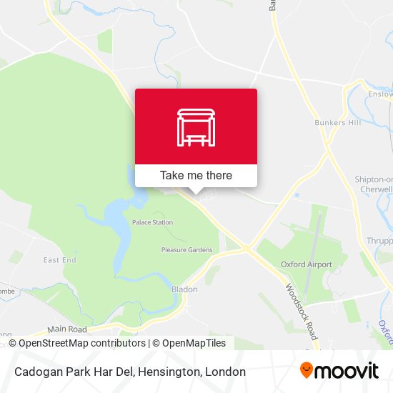 Cadogan Park Har Del, Hensington map