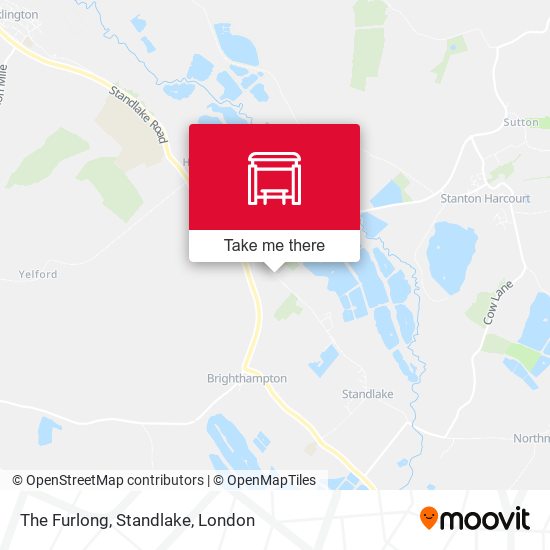The Furlong, Standlake map