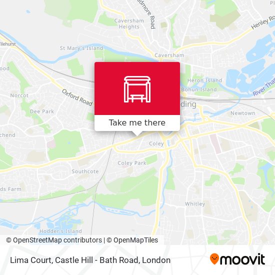 Lima Court, Castle Hill - Bath Road map