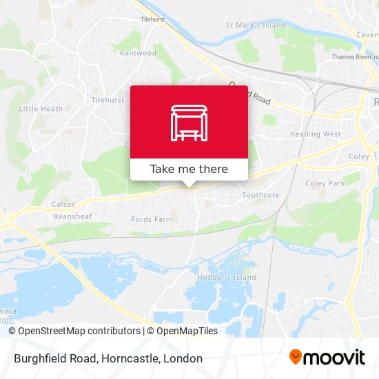 Burghfield Road, Horncastle map