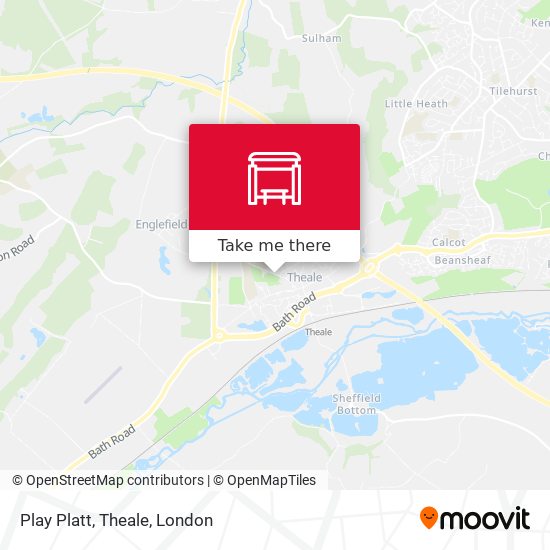 Play Platt, Theale map