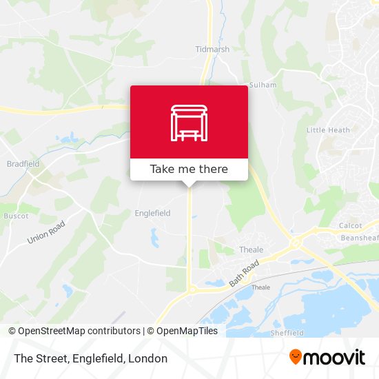The Street, Englefield map