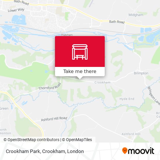 Crookham Park, Crookham map