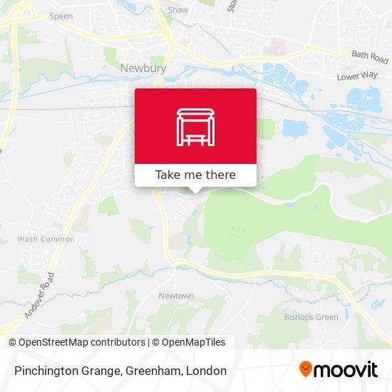 Pinchington Grange, Greenham map