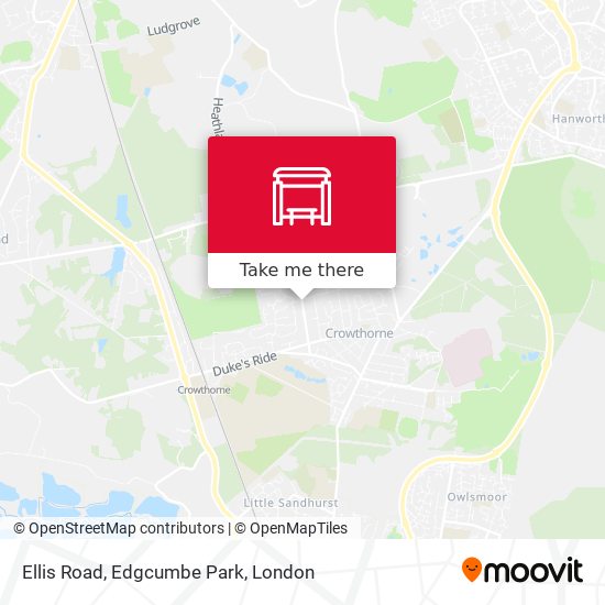 Ellis Road, Edgcumbe Park map