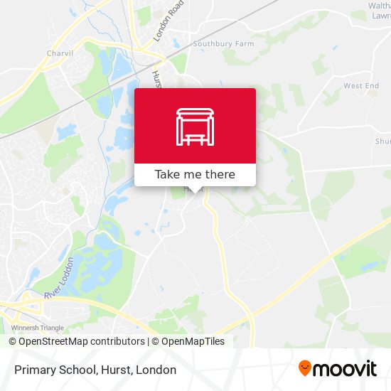 Primary School, Hurst map
