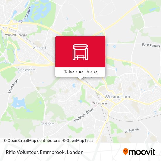 Rifle Volunteer, Emmbrook map