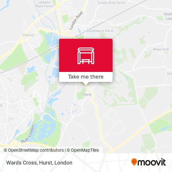 Wards Cross, Hurst map