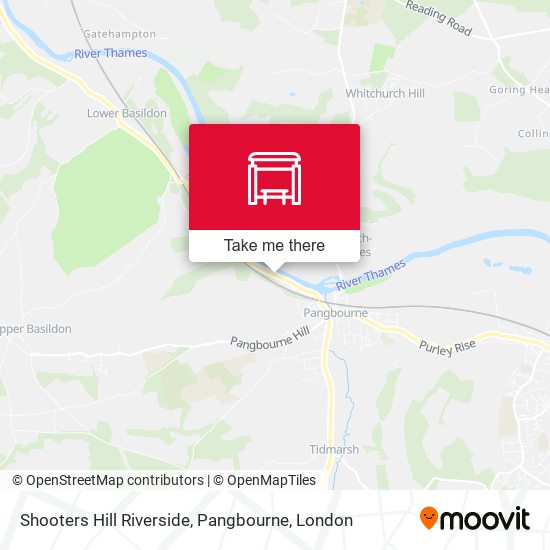 Shooters Hill Riverside, Pangbourne map