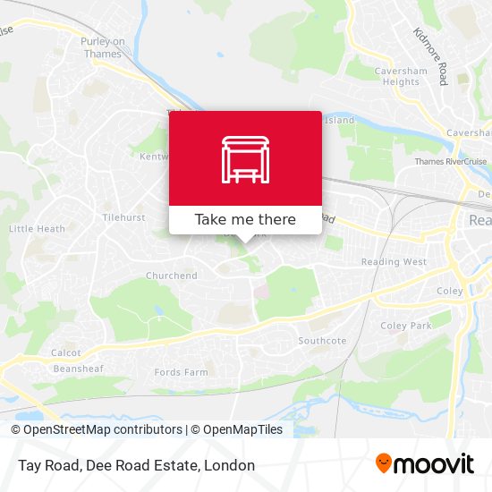 Tay Road, Dee Road Estate map