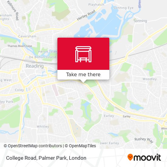 College Road, Palmer Park map