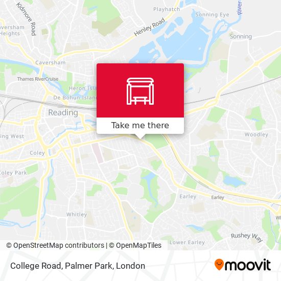College Road, Palmer Park map