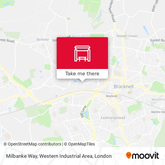 Milbanke Way, Western Industrial Area map