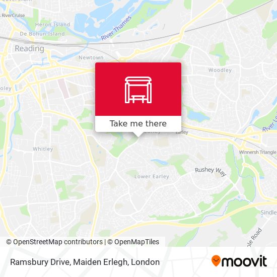 Ramsbury Drive, Maiden Erlegh map