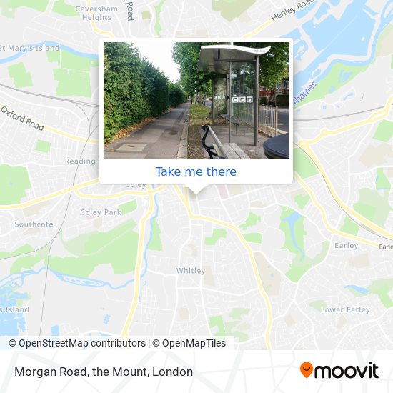 Morgan Road, the Mount map