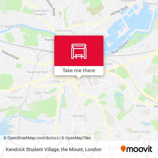 Kendrick Student Village, the Mount map