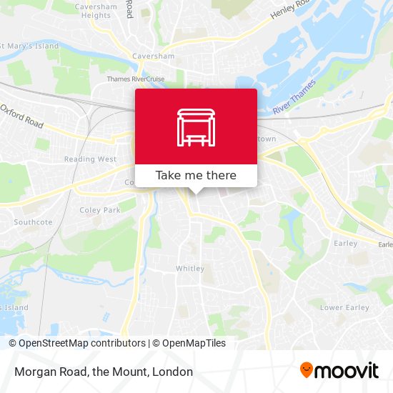 Morgan Road, the Mount map