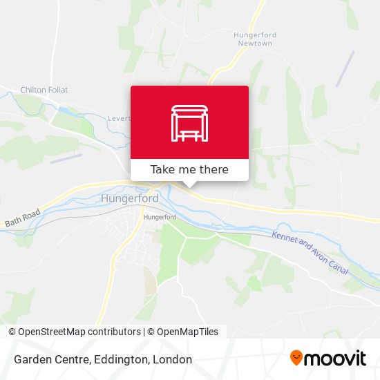 Garden Centre, Eddington map