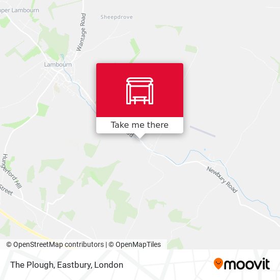 The Plough, Eastbury map