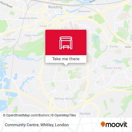 Community Centre, Whitley map