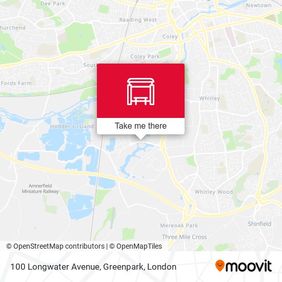 100 Longwater Avenue, Greenpark map
