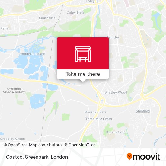Costco, Greenpark map