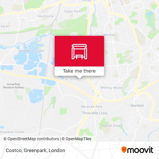 Costco, Greenpark map