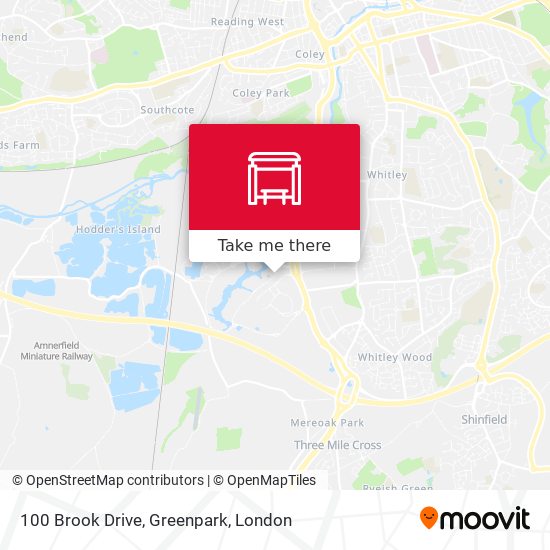 100 Brook Drive, Greenpark map