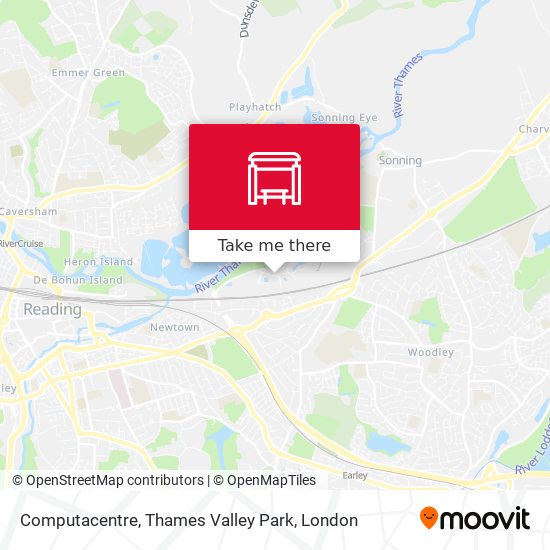 Computacentre, Thames Valley Park map