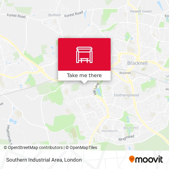 Southern Industrial Area map