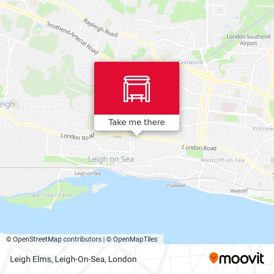 Leigh Elms, Leigh-On-Sea map