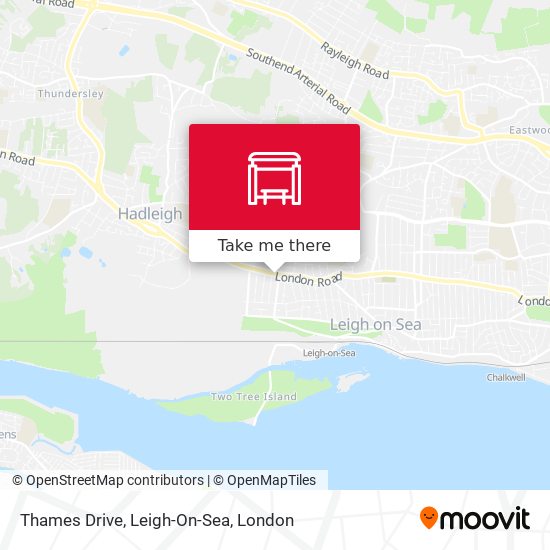 Thames Drive, Leigh-On-Sea map