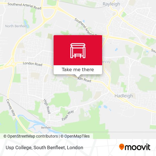 Usp College, South Benfleet map