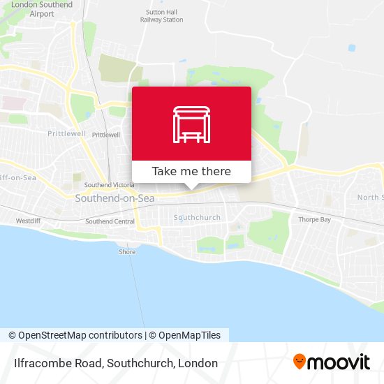 Ilfracombe Road, Southchurch map