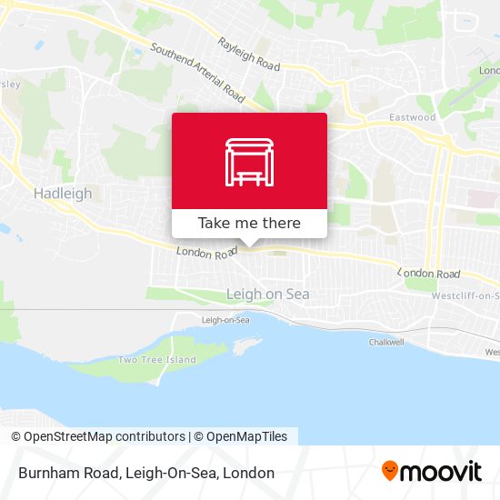 Burnham Road, Leigh-On-Sea map