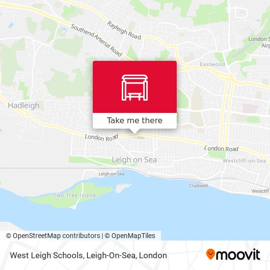 West Leigh Schools, Leigh-On-Sea map