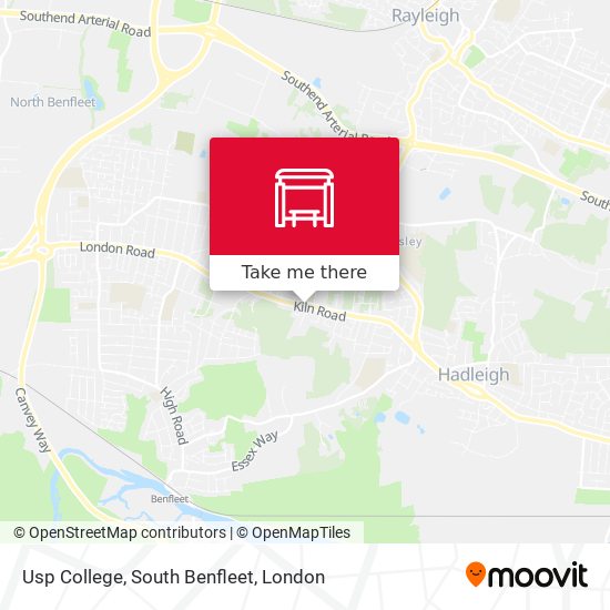 Usp College, South Benfleet map