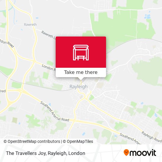 The Travellers Joy, Rayleigh map