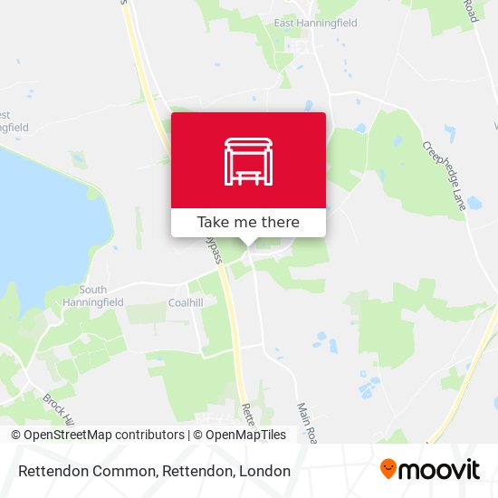 Rettendon Common, Rettendon map