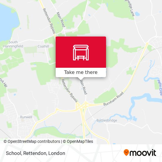 School, Rettendon map