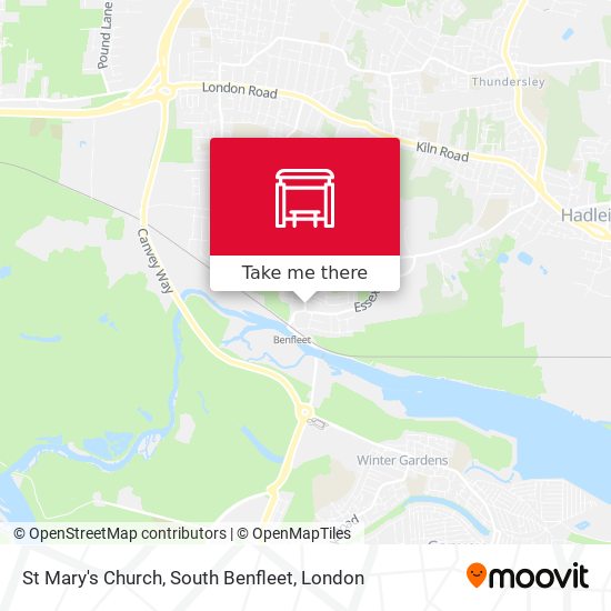 St Mary's Church, South Benfleet map