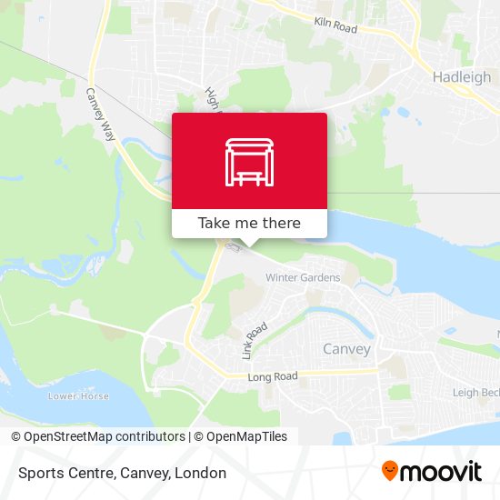 Sports Centre, Canvey map