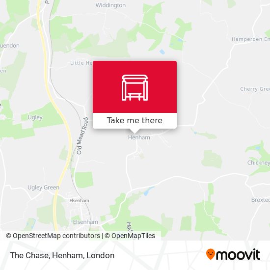 The Chase, Henham map