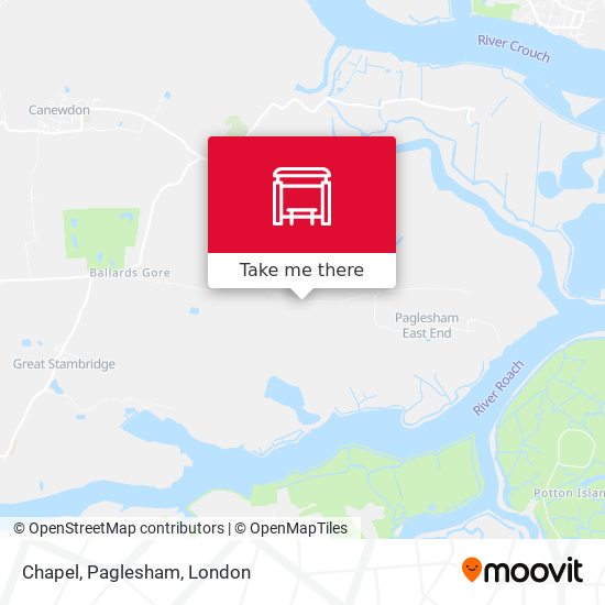 Chapel, Paglesham map