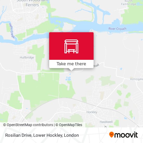 Rosilian Drive, Lower Hockley map