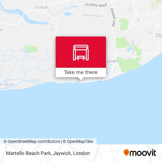 Martello Beach Park, Jaywick map