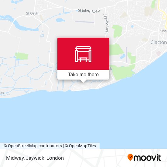 Midway, Jaywick map