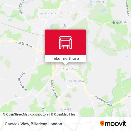 Gatwick View, Billericay map
