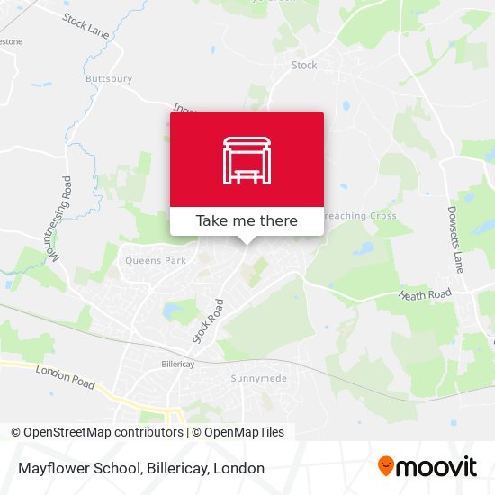 Mayflower School, Billericay map